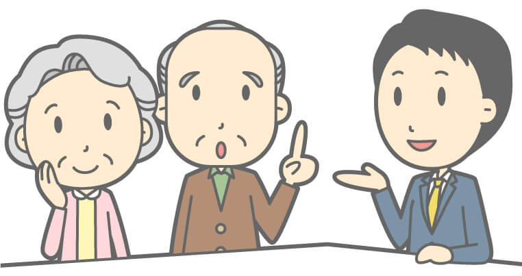 相続や遺言のことで困っている60代の夫婦